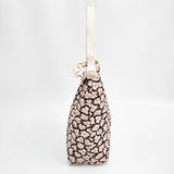 LAVENHAM キルティング 2way トートバッグ ショルダーバッグ アイボリー ボルドー レディース ラベンハム【中古】5-1021T◎