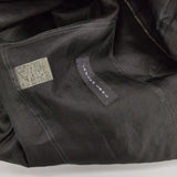 JURGEN LEHL J0184FC901 シルク 中綿チャイナボタン 絹 コート カーキ レディース ヨーガンレール【中古】5-0714M∞