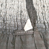 JURGEN LEHL J0181ESF01 シルクコットン グラデーション マフラー ストール ホワイト ブラック レディース ヨーガンレール【中古】5-0605M◎