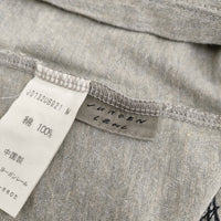 JURGEN LEHL J0132UB921 コットン 犬 刺繍  半袖Ｔシャツ カットソー ベージュ ブラック レディース ヨーガンレール【中古】5-0617S△