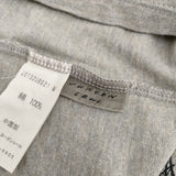 JURGEN LEHL J0132UB921 コットン 犬 刺繍  半袖Ｔシャツ カットソー ベージュ ブラック レディース ヨーガンレール【中古】5-0617S△