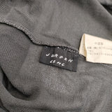 JURGEN LEHL J0134UB911 シルク パワーネット シアー  半袖Ｔシャツ カットソー チャコールグレー レディース ヨーガンレール【中古】5-0617S△