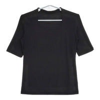 L'EQUIPE スクエアネック B1241UBL436 サイズ38 半袖Ｔシャツ カットソー ブラック レディース レキップ【中古】5-0617S△