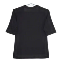 L'EQUIPE スクエアネック B1241UBL436 サイズ38 半袖Ｔシャツ カットソー ブラック レディース レキップ【中古】5-0617S△