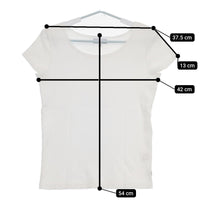 agnes b. サイズT3 E593JG13 コットン 日本製 半袖Ｔシャツ カットソー ホワイト レディース アニエスベー【中古】5-0617S△