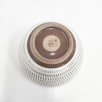 小石原ポタリー スープボウルS 3BS 小石原焼 食器 ホワイト ブラウン レディース【中古】5-0605G◎