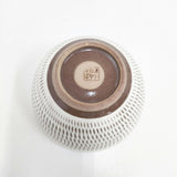 小石原ポタリー スープボウルS 3BS 小石原焼 食器 ホワイト ブラウン レディース【中古】5-0605G◎