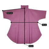 me ISSEY MIYAKE プリーツシャツ MI14KJ924 チュニック スタンドカラー 半袖シャツ ピンク レディース ミー イッセイミヤケ【中古】5-0514S♪