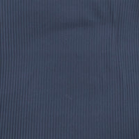 me ISSEY MIYAKE プリーツ スクエアネック MI94KH308 サイドスリット ワンピース ネイビー レディース ミー イッセイミヤケ【中古】5-0622S♪
