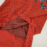Demi-Luxe BEAMS 新品 ドットフラワースカート 定価18000円 68-27-0384-825 ロングスカート レッド レディース デミルクス ビームス【中古】5-0901M∞