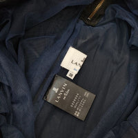 LANVIN en Bleu リバーシブルバルーンスカート 3326504 ロングスカート ブラック レディース ランバンオンブルー【中古】5-0901M∞