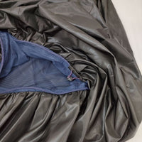 LANVIN en Bleu リバーシブルバルーンスカート 3326504 ロングスカート ブラック レディース ランバンオンブルー【中古】5-0901M∞