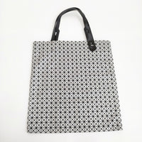 BAO BAO ISSEY MIYAKE BB55-AG066 トートバッグ シルバー レディース バオバオイッセイミヤケ【中古】5-0605G◎