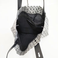 BAO BAO ISSEY MIYAKE BB55-AG066 トートバッグ シルバー レディース バオバオイッセイミヤケ【中古】5-0605G◎