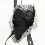 BAO BAO ISSEY MIYAKE BB55-AG066 トートバッグ シルバー レディース バオバオイッセイミヤケ【中古】5-0605G◎