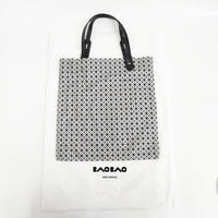 BAO BAO ISSEY MIYAKE BB55-AG066 トートバッグ シルバー レディース バオバオイッセイミヤケ【中古】5-0605G◎