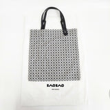 BAO BAO ISSEY MIYAKE BB55-AG066 トートバッグ シルバー レディース バオバオイッセイミヤケ【中古】5-0605G◎