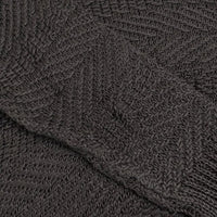 JOURNAL STANDARD リネン Vネック セーター ニット チャコールグレー レディース ジャーナルスタンダード【中古】5-0810M∞