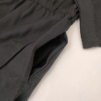 JOURNAL STANDARD テンセル リネン ガウンコート ワンピース コート ブラック レディース ジャーナルスタンダード【中古】5-0901M∞