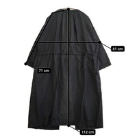JOURNAL STANDARD テンセル リネン ガウンコート ワンピース コート ブラック レディース ジャーナルスタンダード【中古】5-0901M∞