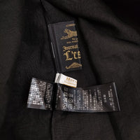 JOURNAL STANDARD L'essage Herdmans ボリュームスリーブワンピース リネン ワンピース ブラック レディース ジャーナルスタンダードレサージュ【中古】5-0810M∞