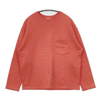 BEAUTY&YOUTH UNITED ARROWS ガーメントダイ ワイド スウェット 定価11000円 1212-180-5988 裏毛 スウェット オレンジ メンズ ビューティアンドユース【中古】5-0823T∞