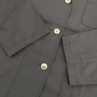 BASIC AND ACCENT コットン 3B ジャケット ネイビー レディース ベーシックアンドアクセント【中古】5-0830M∞