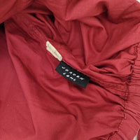 JURGEN LEHL コットン タイプライター イージーパンツ J0121FP441 パンツ ワインレッド レディース ヨーガンレール【中古】5-0901M∞