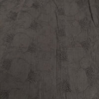 かぐれ コットン 刺繍 インド製 ギャザー ロングスカート ブラック レディース かぐれ【中古】5-0805M♪