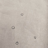 mina perhonen yuki-no-hi 200cm×90cm 希少 刺繍 ファブリック 生地 ベージュ グレー レディース ミナペルホネン【中古】5-0514G♪