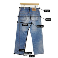 Levi's USA製 501 ウエスト30 ジーンズ デニムパンツ ブルー レディース リーバイス【中古】5-0901G∞