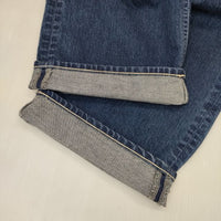 veritecoeur デニムタックパンツ 定価30800円 ST-158 コットン サイズ2 デニムパンツ ブルー レディース ヴェリテクール【中古】5-0901G∞