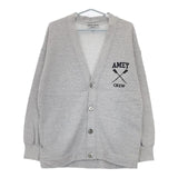 AMERICANA スウェット スクール カーディガン AMEY 定価18700円 カーディガン グレー レディース アメリカーナ【中古】5-0726M∞