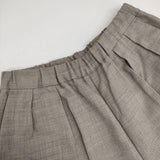 Morris&Sons ウール混 イージーパンツ EGG22A1 パンツ グレージュ レディース モリスアンドサンズ【中古】5-0827T∞