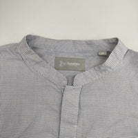 GYMPHLEX 1906 Gymphlex SPORT WEAR バンドカラーシャツワンピース 定価23100円 ワンピース ブルー レディース ジムフレックス【中古】5-0726M∞