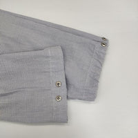 GYMPHLEX 1906 Gymphlex SPORT WEAR バンドカラーシャツワンピース 定価23100円 ワンピース ブルー レディース ジムフレックス【中古】5-0726M∞
