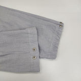 GYMPHLEX 1906 Gymphlex SPORT WEAR バンドカラーシャツワンピース 定価23100円 ワンピース ブルー レディース ジムフレックス【中古】5-0726M∞