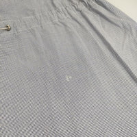 GYMPHLEX 1906 Gymphlex SPORT WEAR バンドカラーシャツワンピース 定価23100円 ワンピース ブルー レディース ジムフレックス【中古】5-0726M∞