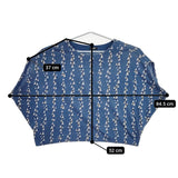 marble sud 025M002191 コットン 半袖Ｔシャツ カットソー ライトブルー ライトベージュ レディース マーブルシュッド【中古】5-0617S△