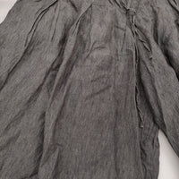 nest Robe リネンキュロットスカート 01171-1154 ワイドイージーパンツ キュロット グレー レディース ネストローブ【中古】5-0805M♪
