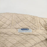 ARMEN フランス製 キルティング ショートコート ジャケット ベージュ レディース アーメン【中古】5-0810M∞