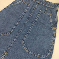 IENA インディゴ染め ロングスカート ブルー レディース イエナ【中古】5-0901M∞