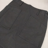 NATURAL LAUNDRY ロイカストレッチナロースカート 定価13200円 7224S-001 ロングスカート ブラック レディース ナチュラルランドリー【中古】5-0901M∞