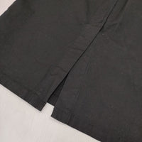 NATURAL LAUNDRY ロイカストレッチナロースカート 定価13200円 7224S-001 ロングスカート ブラック レディース ナチュラルランドリー【中古】5-0901M∞