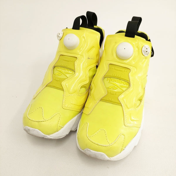 Reebok INSTA PUMP FURY OB MELODY EHSANI サイズ23.5cm AR1606 スニーカー イエロー レディース リーボック【中古】5-0904G◎