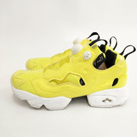 Reebok INSTA PUMP FURY OB MELODY EHSANI サイズ23.5cm AR1606 スニーカー イエロー レディース リーボック【中古】5-0904G◎