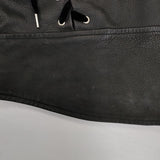 G.V.G.V. 革 GV1731003 レースアップレザーダブル ライダースジャケット ブラック レディース ジーヴィージーヴィー【中古】5-1101T∞