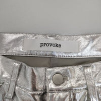 PROVOKE 新品 Silver Pants 定価29700円 PV-050055-AP パンツ 23AW シルバー レディース プロヴォーク【中古】5-0827T∞