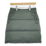 HOLIDAY ダウンスカート 19202235 ナイロン スカート カーキ レディース ホリデイ【中古】5-1101T∞