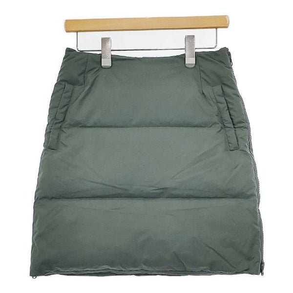 HOLIDAY ダウンスカート 19202235 ナイロン スカート カーキ レディース ホリデイ【中古】5-1101T∞